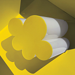 Настольная дизайнерская лампа Poltronova Passiflora Yellow Table Lamp варинант исполнения - 7 | Loft Concept в Санкт-петербурге