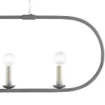 Люстра линейная в овальной раме Traditional Clean Lines варинант исполнения - 1 | Loft Concept в Санкт-петербурге