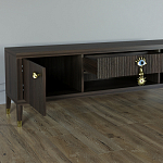 TV-тумба Дизайнерская Elsa Dreams Walnut варинант исполнения - 3 | Loft Concept в Санкт-петербурге