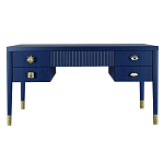 Письменный стол с 4-мя ящиками Elsa Dreams Blue варинант исполнения - 6 | Loft Concept в Санкт-петербурге