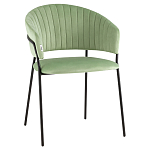 Стул в велюре фисташкового цвета Horizon варинант исполнения - 1 | Loft Concept в Санкт-петербурге