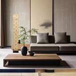 Торшер из натурального камня Stone Constructor варинант исполнения - 8 | Loft Concept в Санкт-петербурге