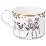 Чайный сервиз из фарфора с изображением лошадей на 6 персон 14 предметов Porcelain Horse Set варинант исполнения - 4 | Loft Concept в Санкт-петербурге
