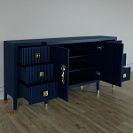 Большой Комод-буфет Elsa Dreams Blue с ящиками варинант исполнения - 6 | Loft Concept в Санкт-петербурге