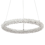 Кольцевая люстра с хрустальным декором Gilbertine Crystal Ring Chandelier варинант исполнения - 1 | Loft Concept в Санкт-петербурге