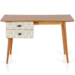 Письменный стол с принтом на ящиках Elise Desk варинант исполнения - 4 | Loft Concept в Санкт-петербурге