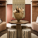 Панно на стену плетеное Макраме бежевый цвет  варинант исполнения - 7 | Loft Concept в Санкт-петербурге