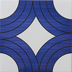 Дизайнерская плитка с узором Восьмерки варинант исполнения - 2 | Loft Concept в Санкт-петербурге