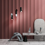 Гипсовая 3D Панель M-42 варинант исполнения - 1 | Loft Concept в Санкт-петербурге