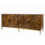 Широкая тумба с фактурным фасадом Termite варинант исполнения - 6 | Loft Concept в Санкт-петербурге