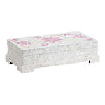 Шкатулка Oceane Bone Inlay White варинант исполнения - 1 | Loft Concept в Санкт-петербурге