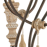 Люстра с состаренными резными элементами Big Graceful Profile варинант исполнения - 2 | Loft Concept в Санкт-петербурге