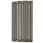 Бра с абажуром из панелей белого молочного стекла Stunned by Light варинант исполнения - 4 | Loft Concept в Санкт-петербурге