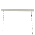 Люстра белая прямоугольная с абажурами в виде цветков тюльпана White Tulips варинант исполнения - 6 | Loft Concept в Санкт-петербурге