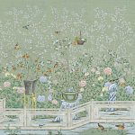 Обои ручная роспись Temple Newsam Mercury Grey варинант исполнения - 2 | Loft Concept в Санкт-петербурге