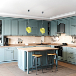 Подвесной светильник со стеклянном плафоном в форме бокала Kaleido варинант исполнения - 33 | Loft Concept в Санкт-петербурге