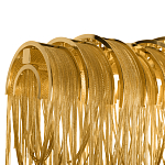 Люстра подвесная с металлическими цепочками и изогнутыми металлическими дугами 72 см Atlantis Chain варинант исполнения - 20 | Loft Concept в Санкт-петербурге