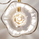 Бра Lots of transparent lotuses варинант исполнения - 2 | Loft Concept в Санкт-петербурге