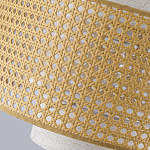 Торшер с декоративным поясом из плетеного бамбука Biuloggicu варинант исполнения - 6 | Loft Concept в Санкт-петербурге