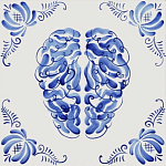 Плитка с узором Мозг варинант исполнения - 2 | Loft Concept в Санкт-петербурге