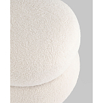 Пуф Полли S тедди белый варинант исполнения - 4 | Loft Concept в Санкт-петербурге