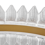 Люстра круглая с декоративными элементами в виде лепестков Round Light Flashing варинант исполнения - 8 | Loft Concept в Санкт-петербурге