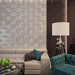 Гипсовая 3D панель с принтографией PM-37 варинант исполнения - 2 | Loft Concept в Санкт-петербурге