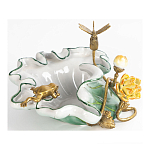 Чаша фигурная с обитателями леса и цветами Eden Garden варинант исполнения - 5 | Loft Concept в Санкт-петербурге