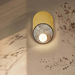 Бра с каменным диском в металлической раме Sandstone Painting варинант исполнения - 5 | Loft Concept в Санкт-петербурге