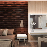 Гипсовая 3D панель с принтографией PM-03 варинант исполнения - 2 | Loft Concept в Санкт-петербурге