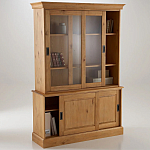 Витрина из массива сосны Hanson Wood Showcase варинант исполнения - 2 | Loft Concept в Санкт-петербурге