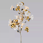 Торшер в виде белых и золотых цветов каллы Refined Taste of Light варинант исполнения - 2 | Loft Concept в Санкт-петербурге
