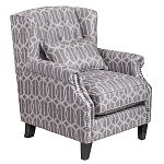 Кресло Henry Armchair grey velour варинант исполнения - 1 | Loft Concept в Санкт-петербурге