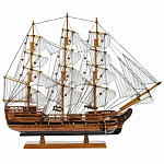 Декоративная модель деревянного парусника With The low варинант исполнения - 1 | Loft Concept в Санкт-петербурге