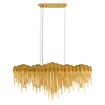 Люстра подвесная с металлическими дугами и длинными цепочками 115 см Atlantis Chain варинант исполнения - 4 | Loft Concept в Санкт-петербурге