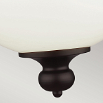 Подвесной светильник с белым стеклянным плафоном в форме шара на цепи Feiss варинант исполнения - 5 | Loft Concept в Санкт-петербурге