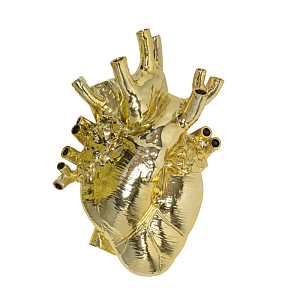 Ваза Seletti Love in Bloom Gold Gaint