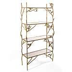 Стеллаж металлический с птичками Primavera варинант исполнения - 2 | Loft Concept в Санкт-петербурге