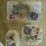 Шкатулка из эпоксидной смолы с цветами белая Epoxy Resin Flowers Box White варинант исполнения - 3 | Loft Concept в Санкт-петербурге