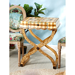 Приставной столик с ящиком в стиле ретро Vintage Rustic Tablecloth варинант исполнения - 6 | Loft Concept в Санкт-петербурге