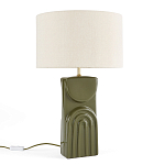 Настольная лампа из керамики и льна Brighter than the Stars варинант исполнения - 2 | Loft Concept в Санкт-петербурге