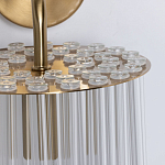 Бра с круглым основанием и длинными прозрачныи стеклянными трубками Nembus варинант исполнения - 4 | Loft Concept в Санкт-петербурге