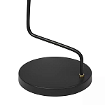 Торшер на изогнутом основании в сочетании черного и золотистого цвета Stable Base варинант исполнения - 4 | Loft Concept в Санкт-петербурге