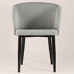 Мягкое кресло на металлических ножках Shaggy Grey варинант исполнения - 3 | Loft Concept в Санкт-петербурге