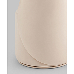 Пуф Loreen со спинкой вращающийся велюр молочный варинант исполнения - 3 | Loft Concept в Санкт-петербурге