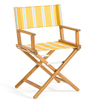 Кресло режиссерское из акации и ткани Geneva варинант исполнения - 6 | Loft Concept в Санкт-петербурге