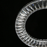 Люстра круглая с прозрачной хрустальной рамкой Maude Crystal Light варинант исполнения - 8 | Loft Concept в Санкт-петербурге