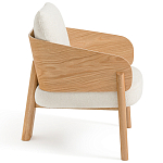 Кресло с каркасом из массива дуба Gallin Chair Boucle варинант исполнения - 3 | Loft Concept в Санкт-петербурге