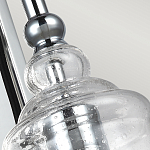 Бра с плафоном в форме колокола из прозрачного стекла с пузырьками Feiss варинант исполнения - 4 | Loft Concept в Санкт-петербурге