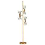 Торшер с абажурами из тонких металлических палочек Wild Thorns варинант исполнения - 2 | Loft Concept в Санкт-петербурге